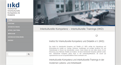 Desktop Screenshot of iikd.de